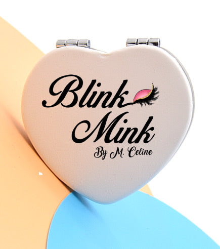 Mink Mini Heart Keychain